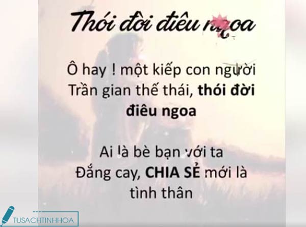 tho hay ve cuoc song